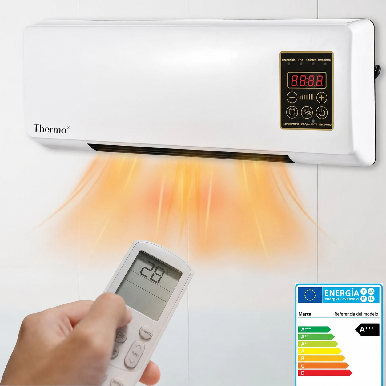 Mando a distancia y etiqueta energética